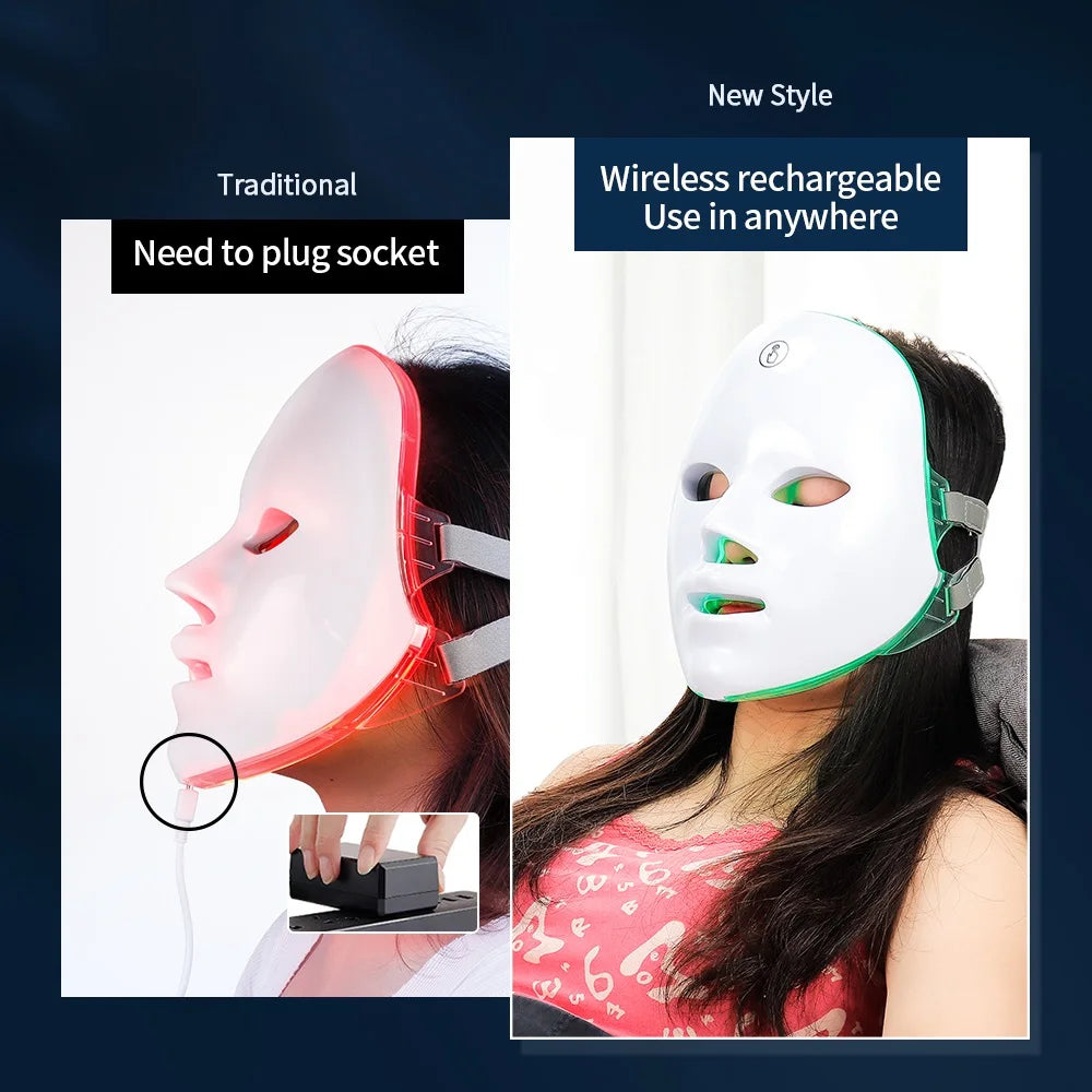 Advanced 7-Color LED Therapy Mask view 6